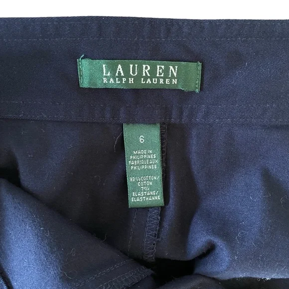 Lauren Ralph Lauren Navy Pencil Skirt - Picture 10 of 10